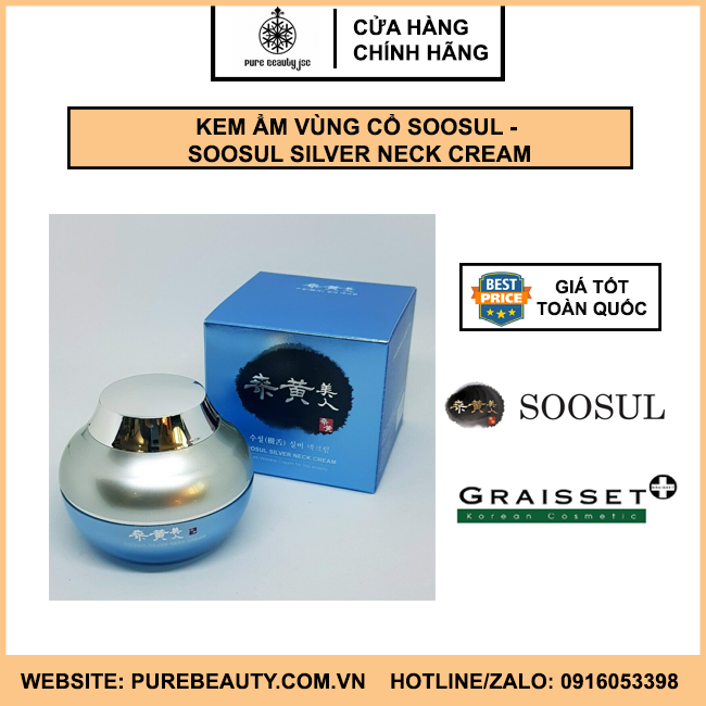 KEM ẨM VÙNG CỔ SOOSUL - SOOSUL SILVER NECK CREAM