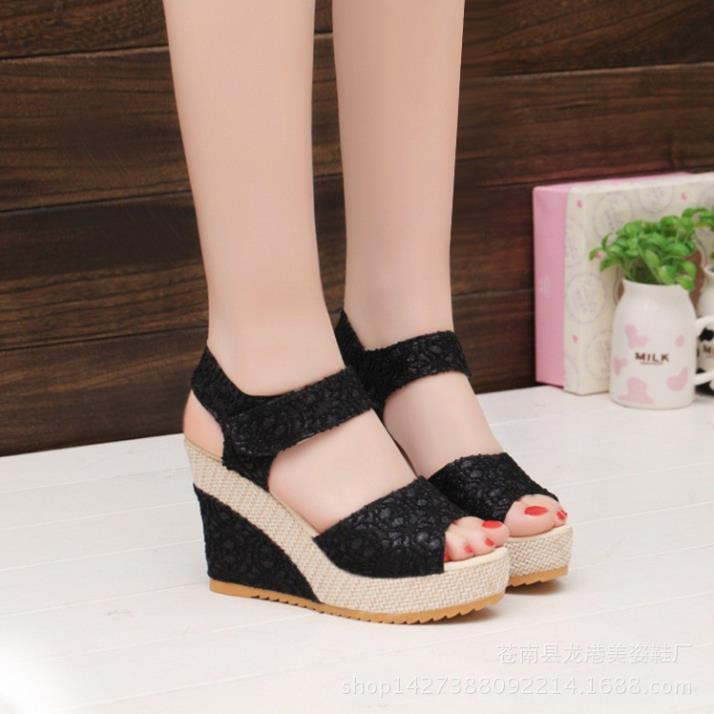 Giầy hàng chất lượng cao Giày đế xuồng, sandal đế xuồng nhiều mẫu Size 35 đến 40