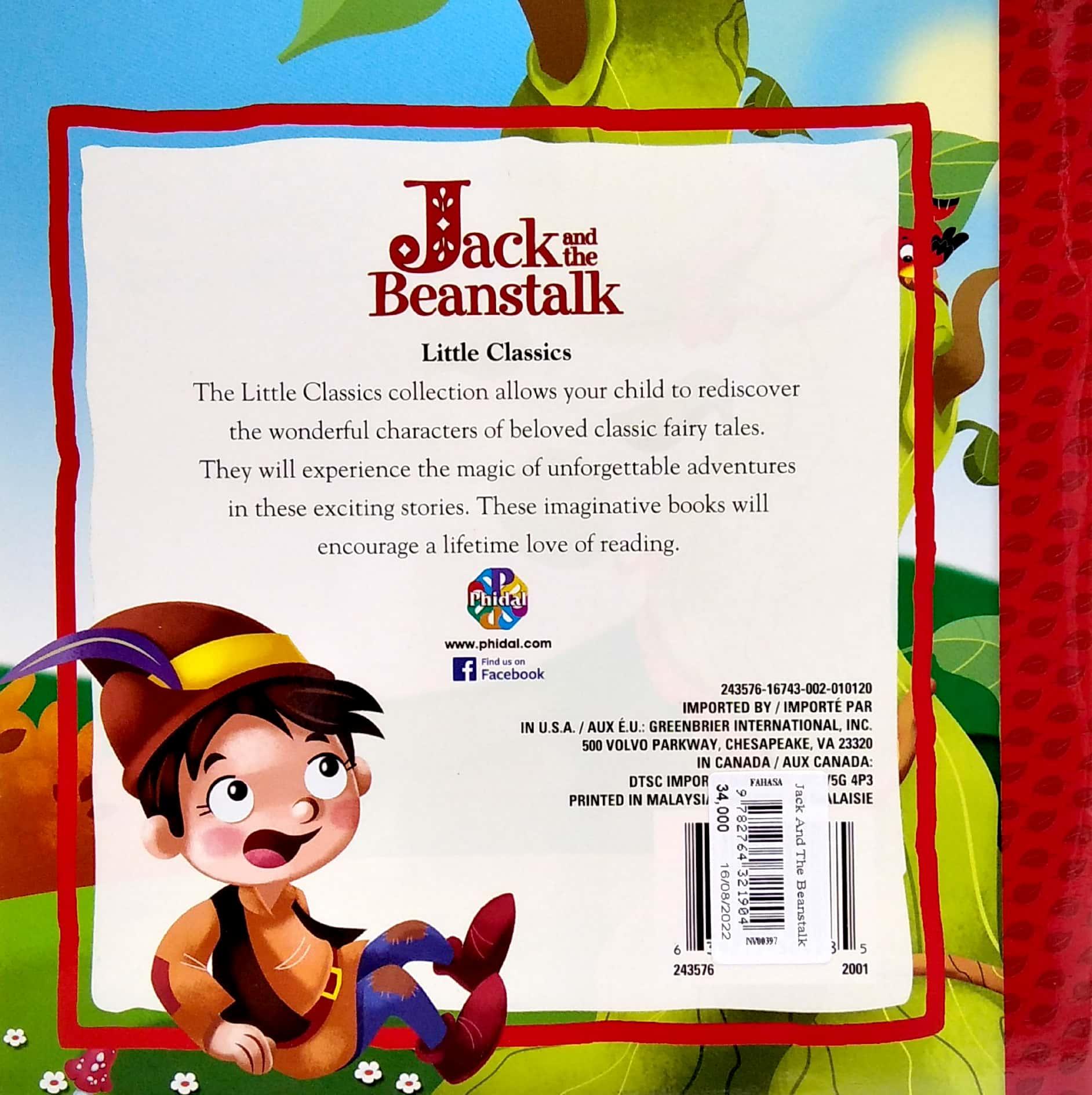 Jack And The Beanstalk Little Classics