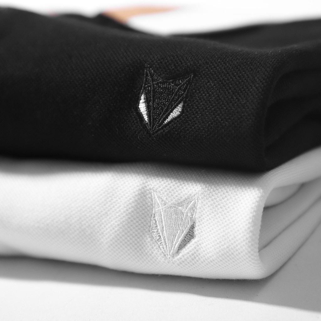 Áo thun POLO nam DF phối bo cổ thêu logo PLDF | LASTORE MENSWEAR