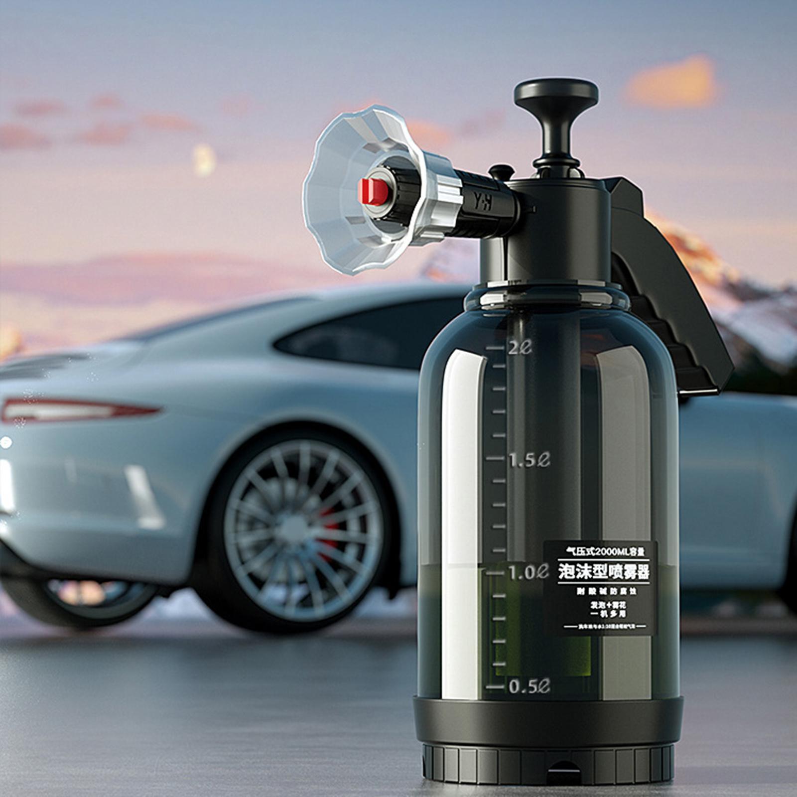 Car Wash Pump Foaming Watering Can Foam Sprayer for Watering Flower Garden