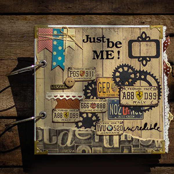 Scrapbook Just Be Me (20 x 20 cm)