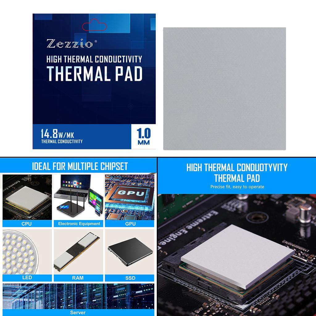 Thermal Pad 120x120mm for CPU Coolers Heat Dissipation 120x120x1.0mm