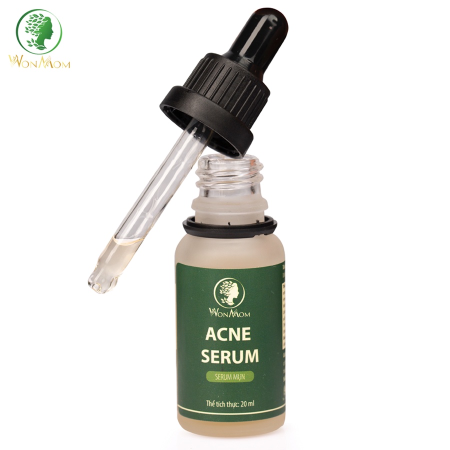 Bộ trắng da, sạch mụn và nám cơ bản Wonmom ( 1 Kem nghệ tươi + 1 Serum mụn )