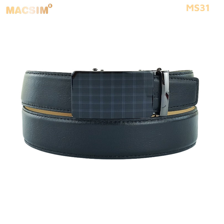 Thắt lưng nam da thật cao cấp nhãn hiệu Macsim MS31