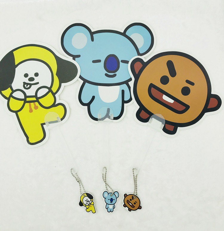 Quạt cầm tay Chimmy BT21 BTS