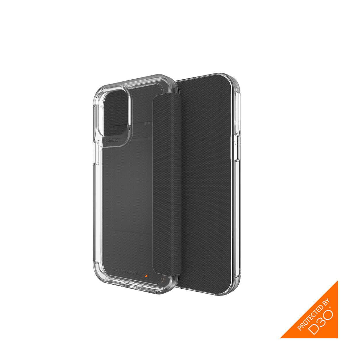 Ốp lưng Gear4 Wembley Flip iPhone - Công nghệ chống sốc độc quyền D3O, kháng khuẩn, tương thích tốt với sóng 5G - Hàng chính hãng