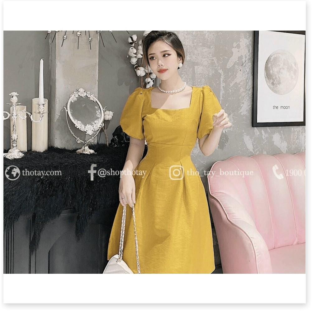 ĐẦM UMI DÁNG XÒE TAY NGẮN