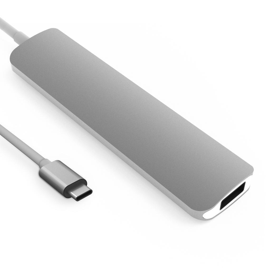 USB C HUB Adapter Type C Hub with 4K 6in1 Combo Hub for