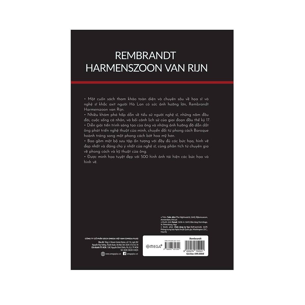 Rembrandt - Cuộc Đời Và Tác Phẩm Qua 500 Hình Ảnh