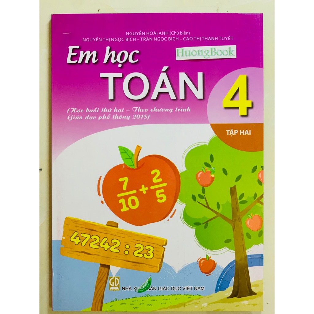 Sách - Em học toán 4 - tập 2