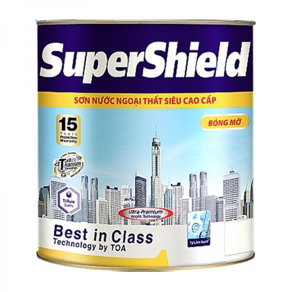 Sơn Nước Ngoại Thất TOA SuperShield Bóng Mờ (1L)