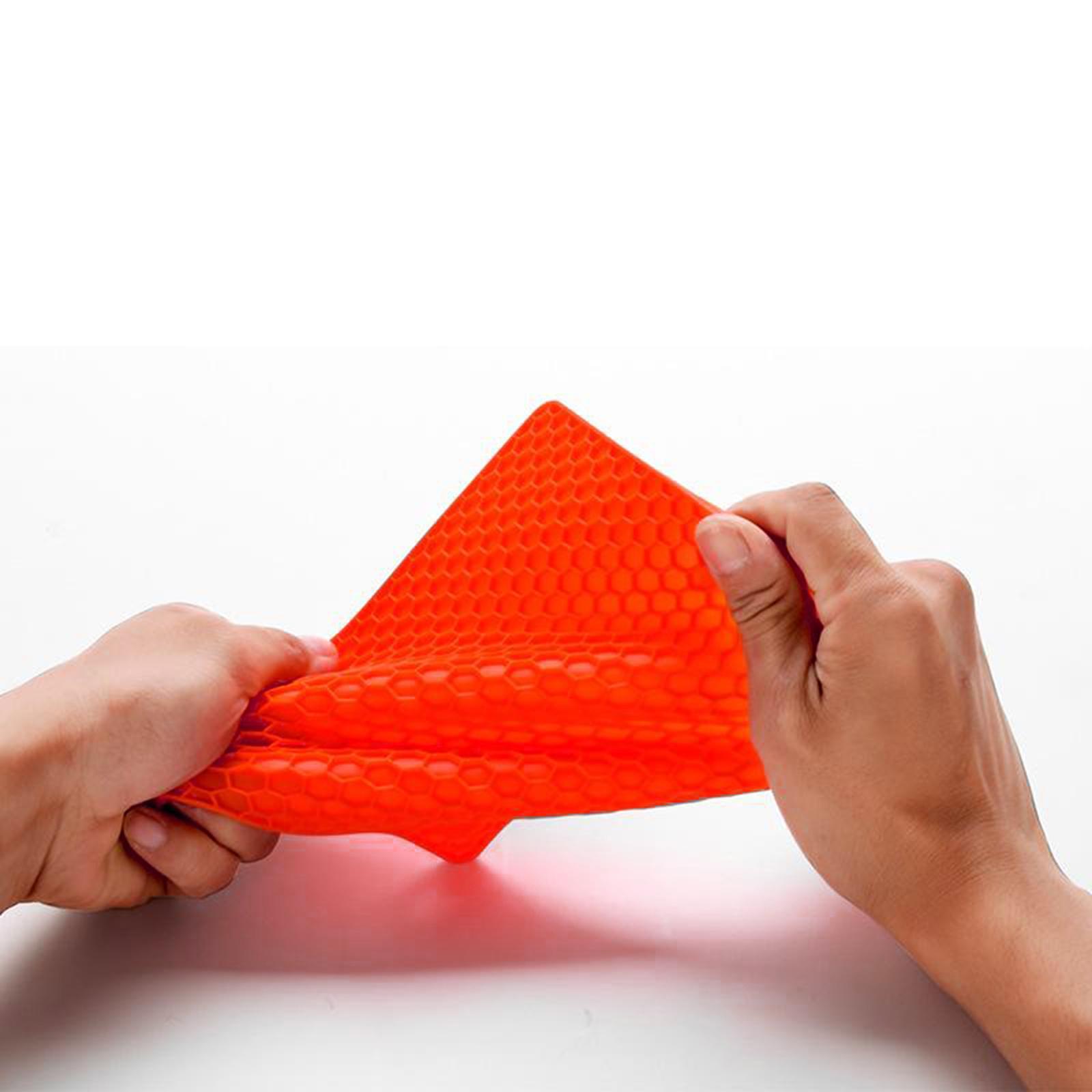 Silicone Pot Mat Heat Resistant Potholders Non Slip Trivet Pad for Cooking
