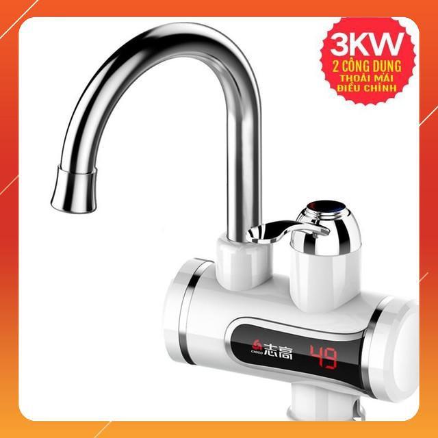 Hàng nhập khẩu - Vòi nước nóng lạnh tại vòi hiển thị nhiệt độ cao cấp - Best Seller Tony