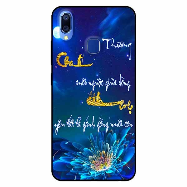 Ốp lưng in cho Vivo Y91, Vivo Y91i, Vivo Y93, Vivo Y95 Mẫu Thư Pháp Cha Mẹ