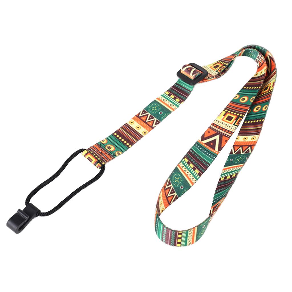 Sunnimix Dân Tộc Gió Đàn Ukulele Dây Đeo Đàn Guitar Acoustic Bass Đa Dụng