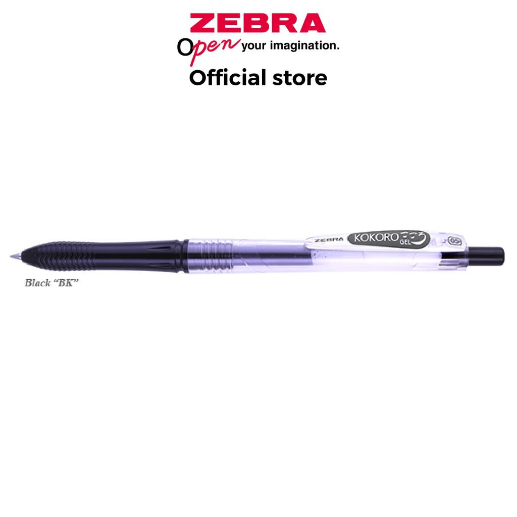 Viết Gel Kokoro 0.5mm xanh/đen/đỏ - Zebra
