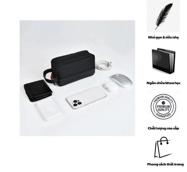 Túi Đựng Phụ Kiện Du Lịch WiWU Essen Travel Pouch Gọn Nhẹ - Tiện Nghi - Sành Điệu