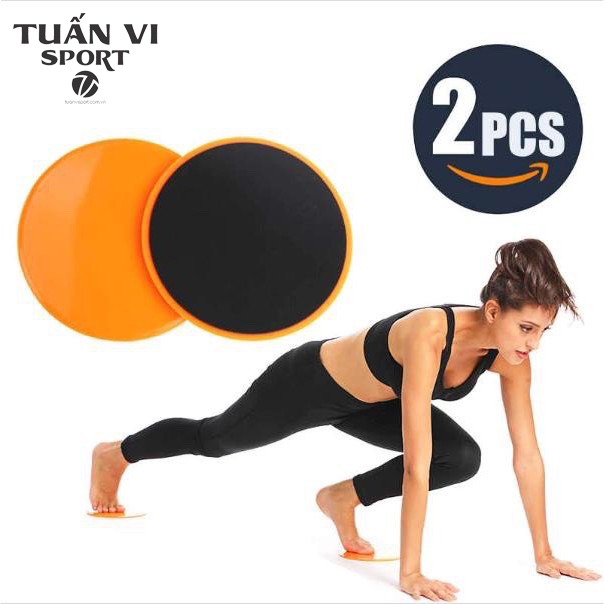 Đĩa trượt dành cho tập Yoga và GYM, FITNESS | Chất Liệu nhựa ABS và xốp