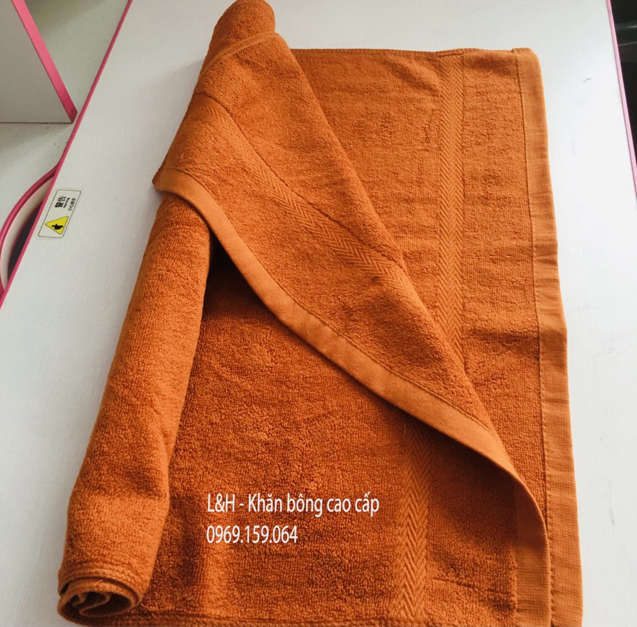 Khăn tắm cotton màu 50 * 100cm, Tân Thịnh