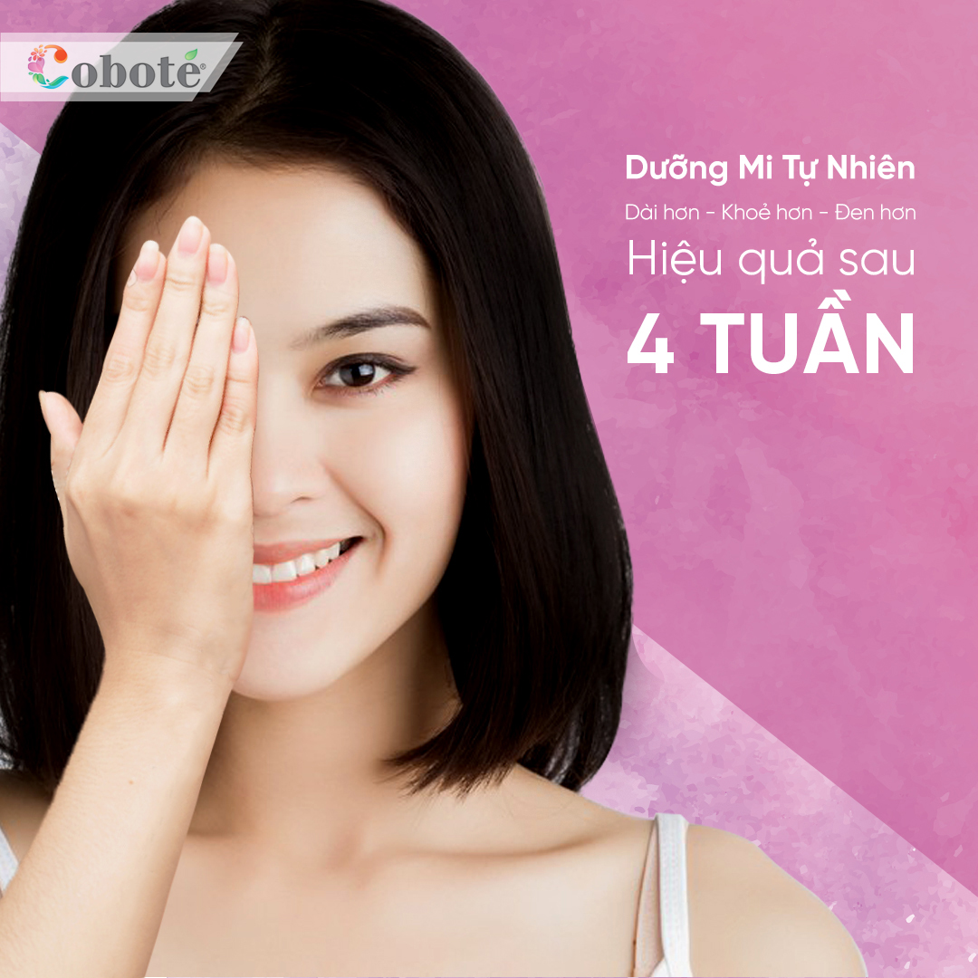 Serum Dưỡng Mi &amp; Mày Cobote - Dày Dài Chắc Khỏe Đẹp Tự Nhiên (10ml)