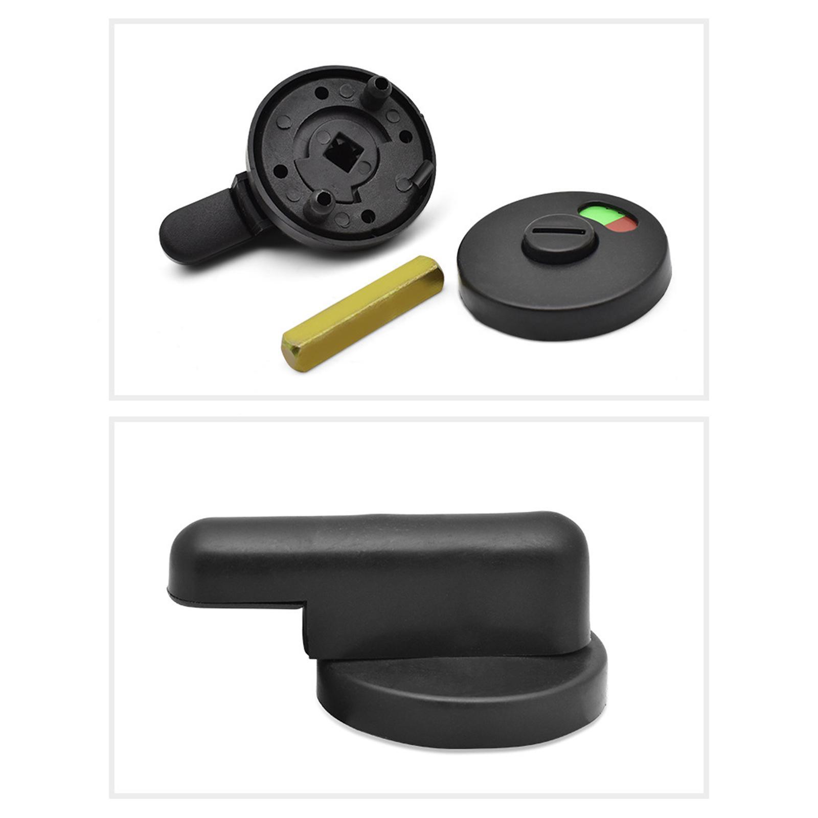 Universal Indicator Door Lock Privacy for Apartment Shower Cubicles Gate