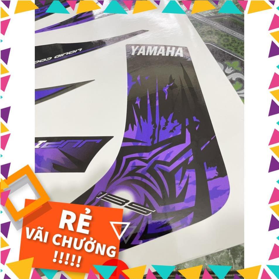 Tem Rời Exciter 2009 Mẫu Jupiter MX Tím Đen