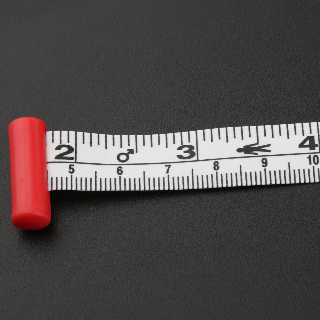 Premium Body Mass Measurements Measuring Body Waist Tape Measure White