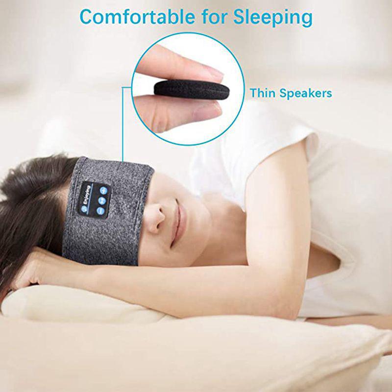 Không Dây Bluetooth Tai Nghe 5.0 Mặt Nạ Ngủ Băng Buộc Đầu Thể Thao Mềm Tai Nghe Ngủ Tai Nghe Cho Listenting Âm Nhạc Cho Trang Sức Giọt