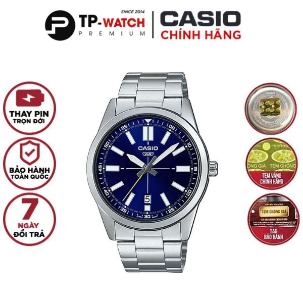 Đồng Hồ Nam Dây Thép Casio Standard MTP-VD02D-2EUDF Chính Hãng - MTP-VD02D-2E