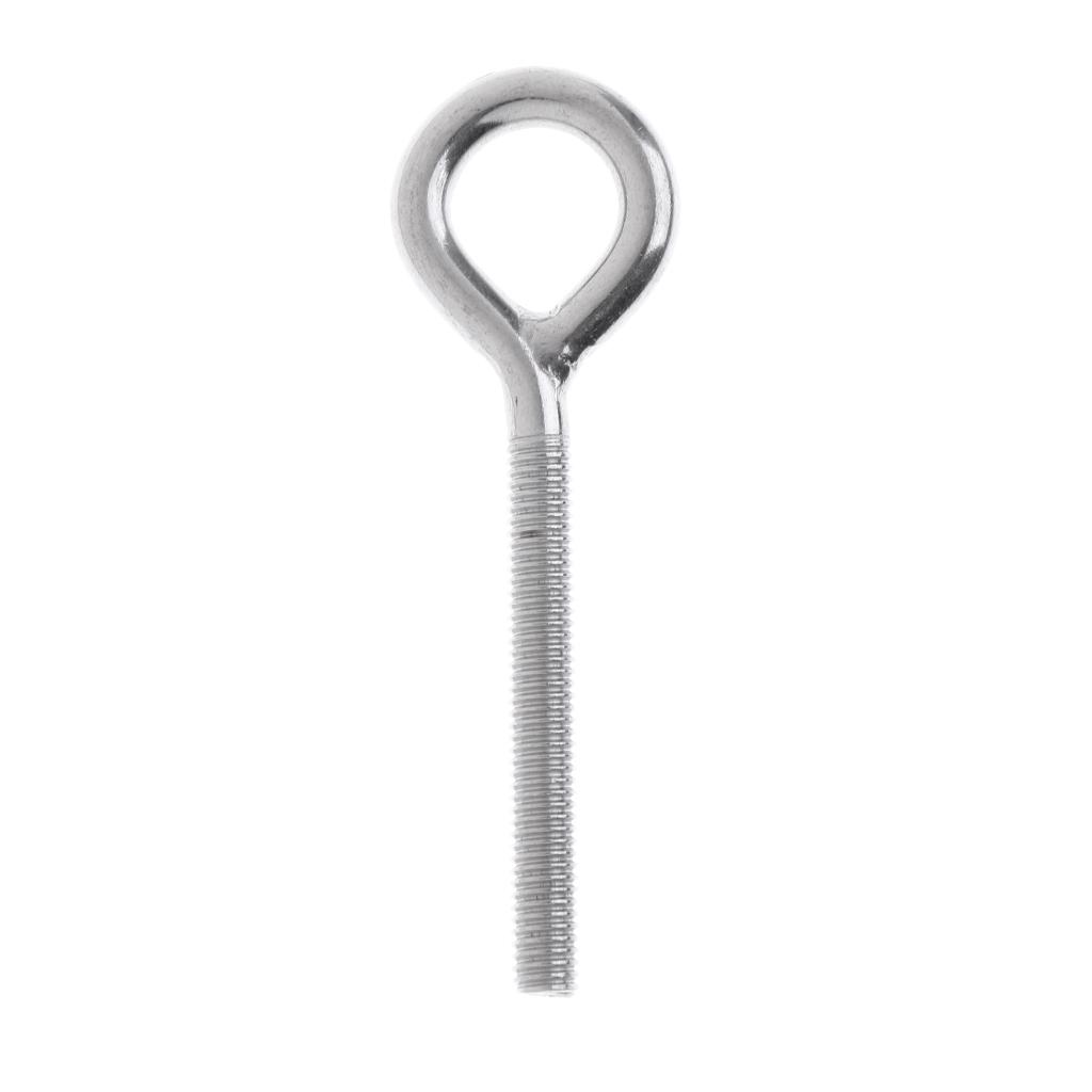 Stainless Steel Eye Bolts Welded Eye Long Thread Eye M5, M6