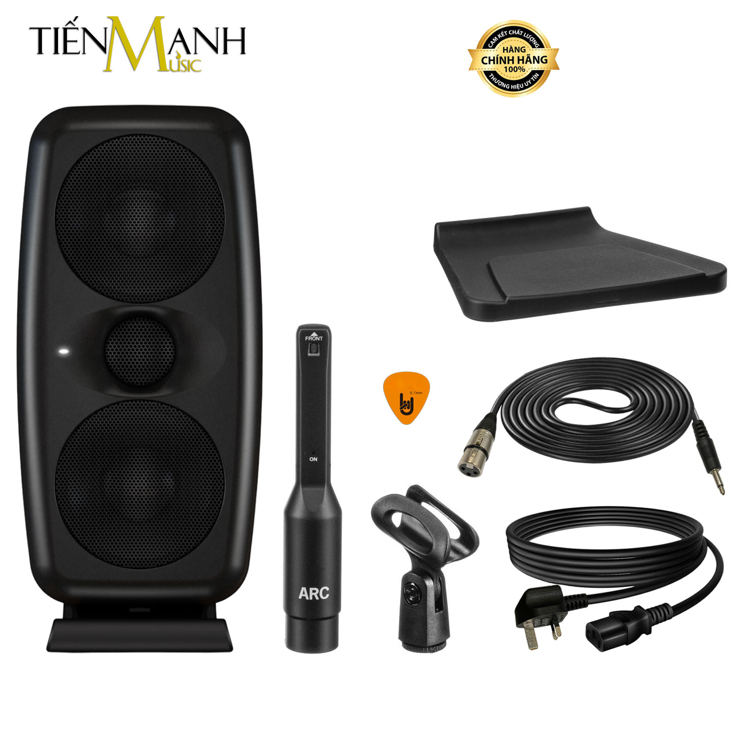 Loa Kiểm Âm Nghe Nhạc IK Multimedia iLoud MTM Single Studio Monitor Speaker Hàng Chính Hãng - Kèm Móng Gẩy DreamMaker