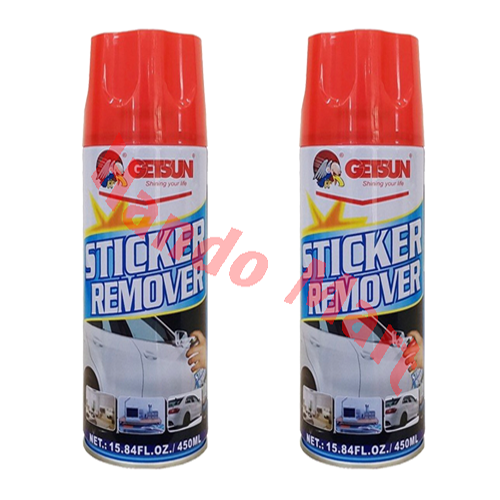 Chai xịt vệ sinh tẩy keo băng dính nhựa đường cho ô tô xe máy Getsun 450ml