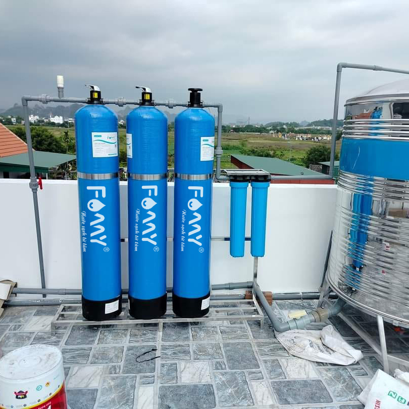 Bộ loc nước sinh hoạt đầu nguồn FAMY model LT03C - Dùng cho nước máy
