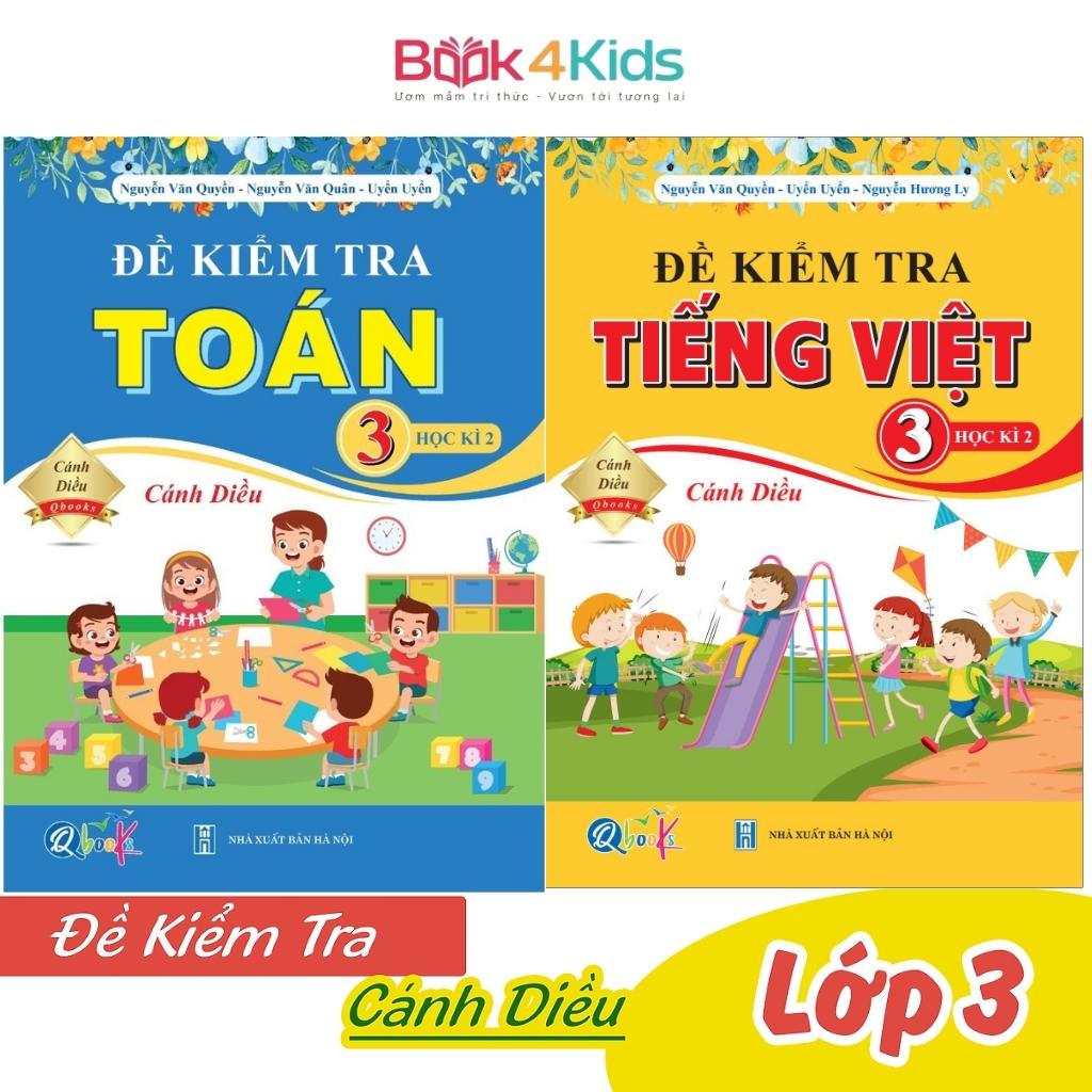 Sách - Combo Đề Kiểm Tra Toán và Tiếng Việt Lớp 3 - Học Kì 2 - Cánh Diều