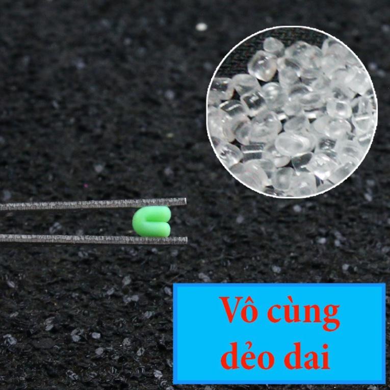 Hạt chặn phao Silicon trong suốt hạt chặn phao câu đài cao cấp