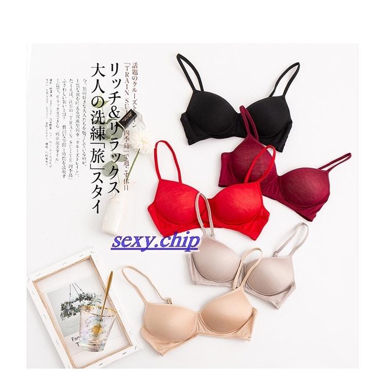 Áo Lót Cotton Lụa Đệm Mỏng Không Gọng AL26