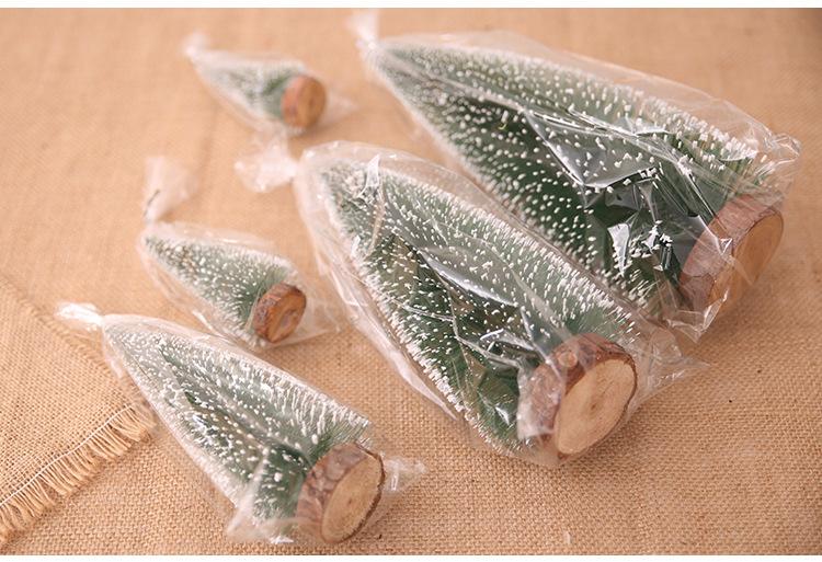 5PCS Bàn để bàn Giáng sinh nhỏ cây thông Noel Mini Tree Cedar Desktop Window Bàn