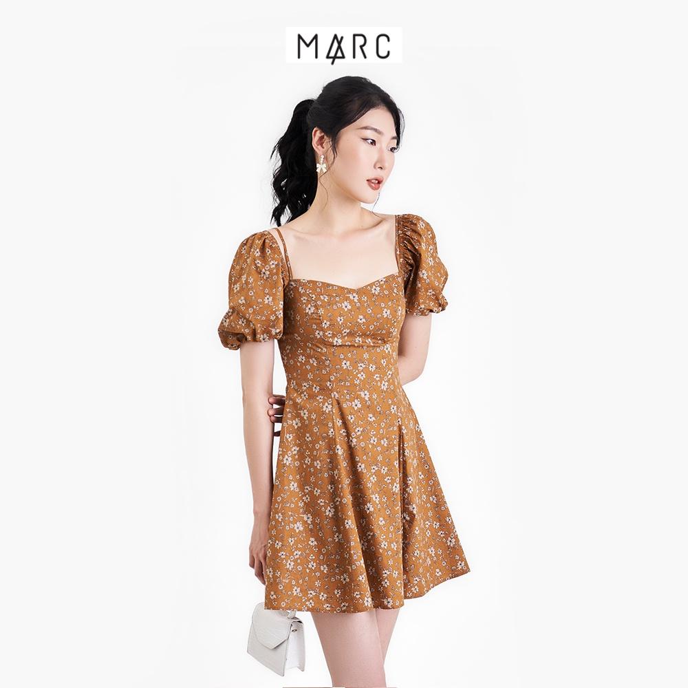 Đầm trễ vai nữ MARC FASHION mini 2 dây form A FAVH100622