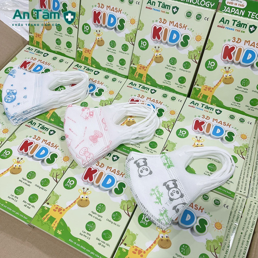 [HCM-GIÁ SỈ]  Khẩu Trang Y Tế 5D Cho Bé  Khẩu trang 5D cho trẻ em,3 lớp,nhiều họa tiết,chính hãng,an toàn cho bé