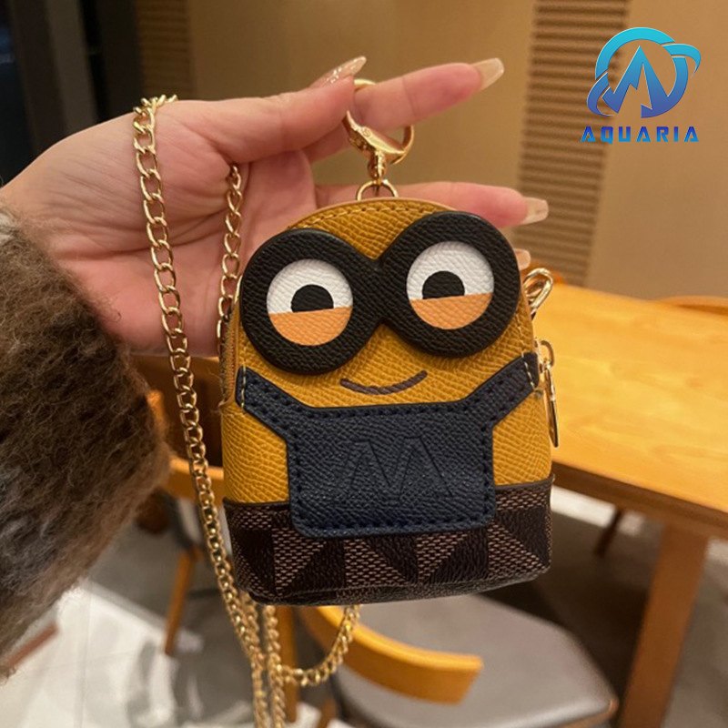 Túi Đeo Chéo Nữ Dạo Phố Minion Dễ Thương Giá Rẻ Thời Trang Phong Cách Hàn Quốc