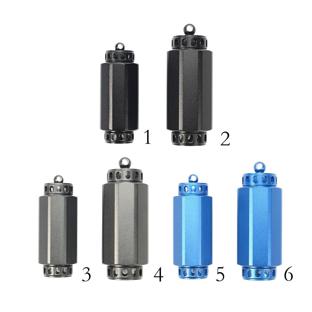 Outdoor Survival Aluminium Cases Waterproof Capsule Sealed Bottle