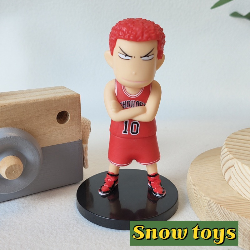 Mô hình Slam Dunk Set bóng rổ Hanamichi Rukawa Ryota Mitsui Akagi Takenori Sawakita Maki Mitsuyoshi Anzai Shohoku