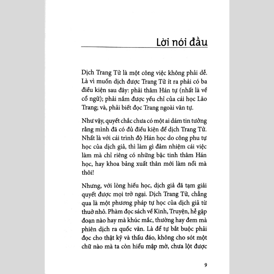 Trang Tử Nam Hoa Kinh (Thu Giang Nguyễn Duy Cần) (Tái Bản)