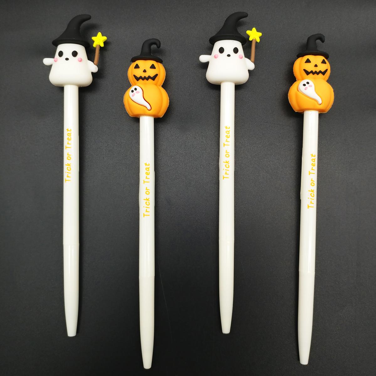 Bút Gel Halloween - WanLongDa ZF2302 - Mực Xanh - Con Ma