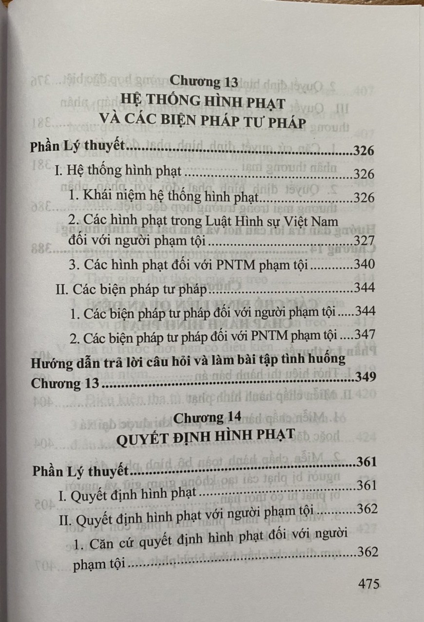 Hướng dẫn môn học Luật Hình Sự -Tập 1 - Phần Chung