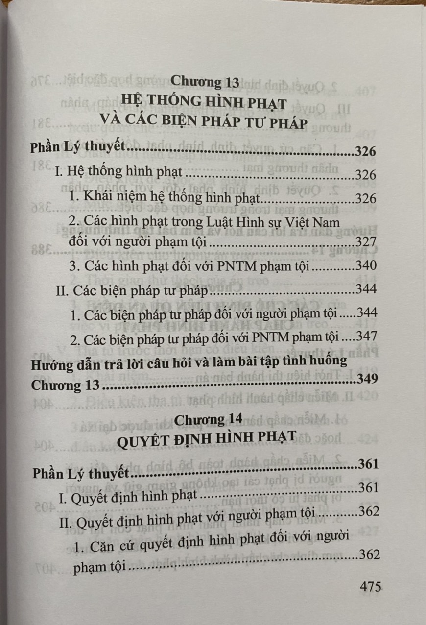 Hướng dẫn môn học Luật Hình Sự  -Tập 1 - Phần Chung