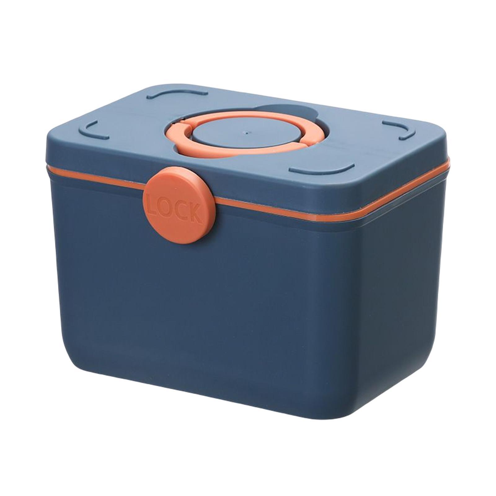 First Aid Kit Container Organizer Storage Box Container for Outdoor Office Car Camping