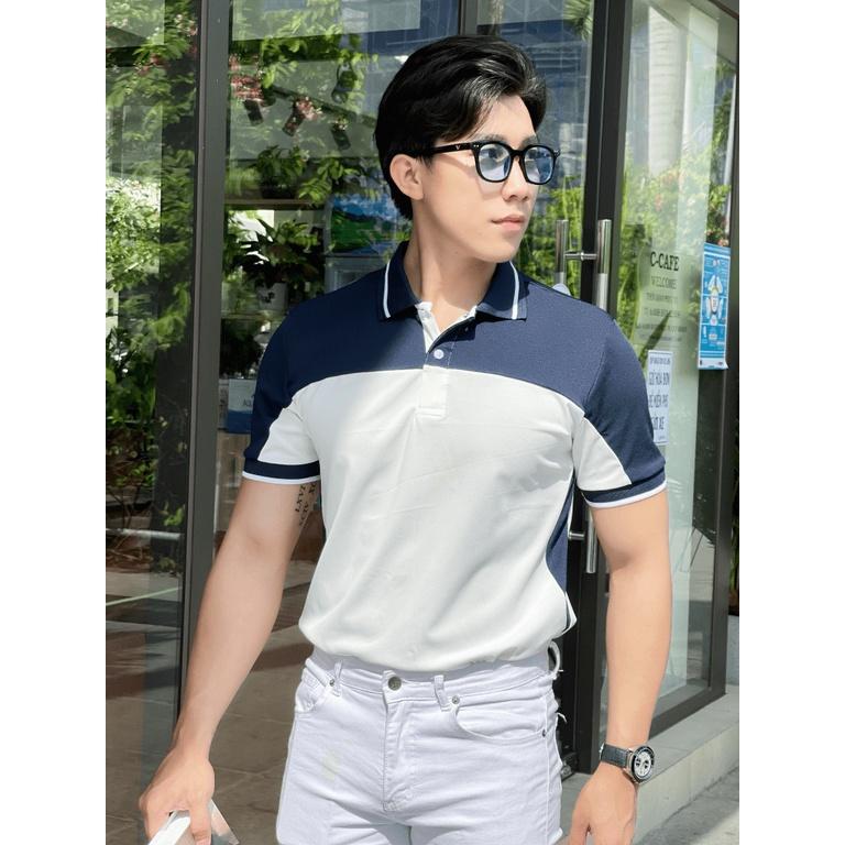ÁO THUN NAM CỔ BẺ TAY NGẮN FORM ÔM CHUẨN BODY , NÉT NAM CA HÀN QUỐC SIÊU HOT THỜI TRANG NAM 1986