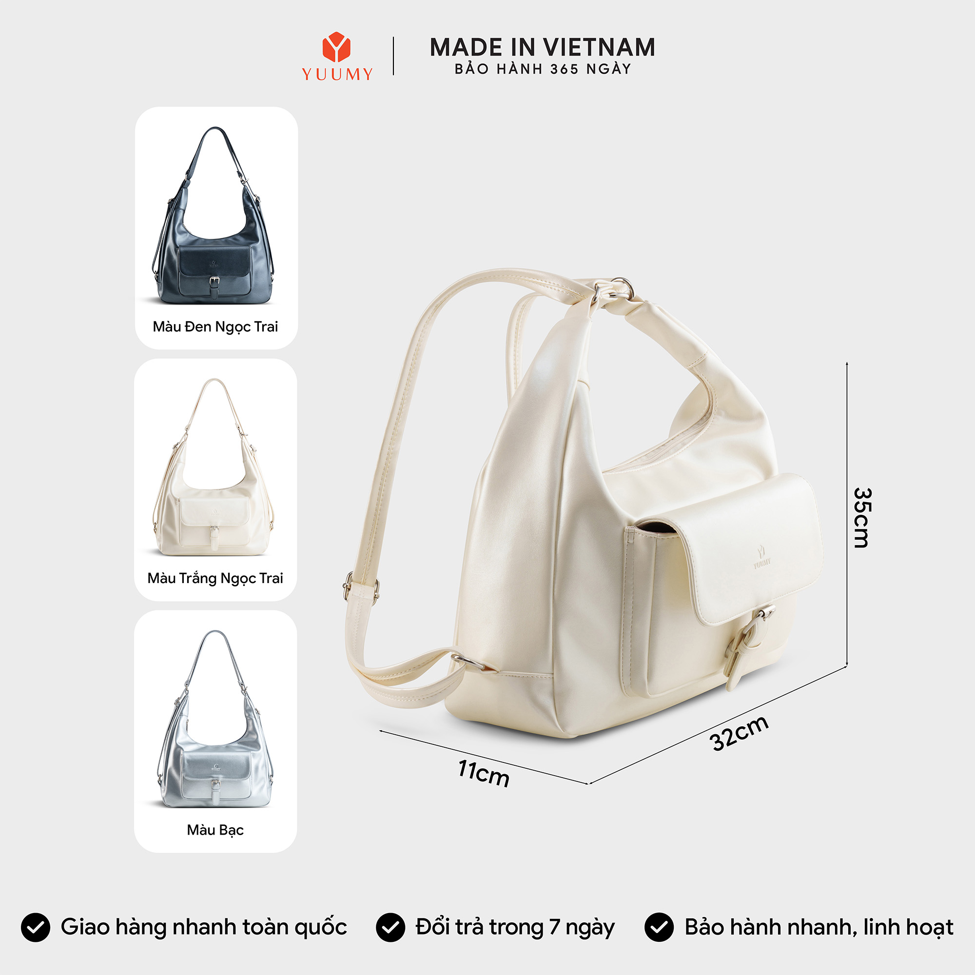 Balo nữ YUUMY YBA118